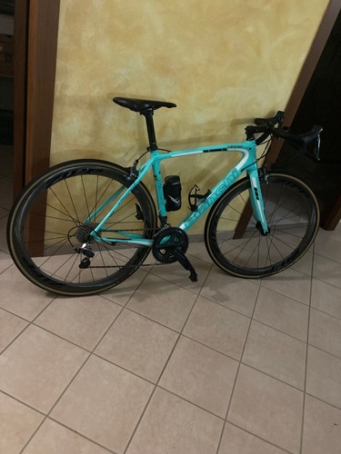 Bici corsa carbonio bianchi - da,