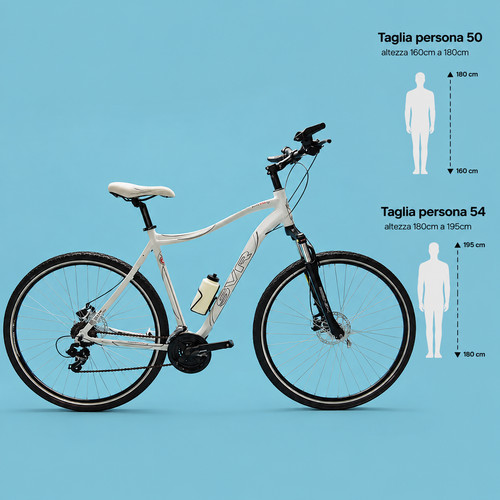 Bici uomo shimano trekking - uomo,